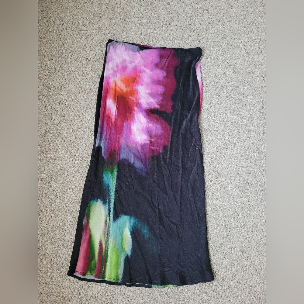 Anthrppologie Midi Colorful Skirt